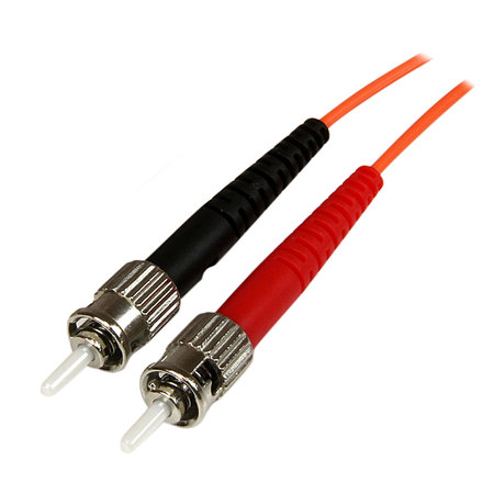 Startech.Com 3m Fiber Optic Cable - Multimode Duplex 50/125, OFNP - LC/ST 50FIBPLCST3